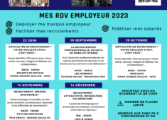 Mes RDV employeur – programmation 2023